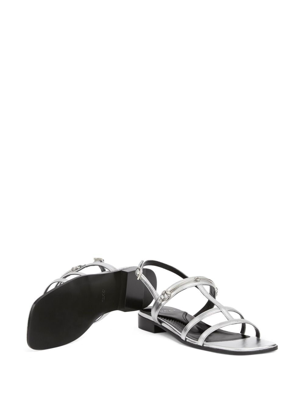 Gucci Slim Horsebit Flat Sandals