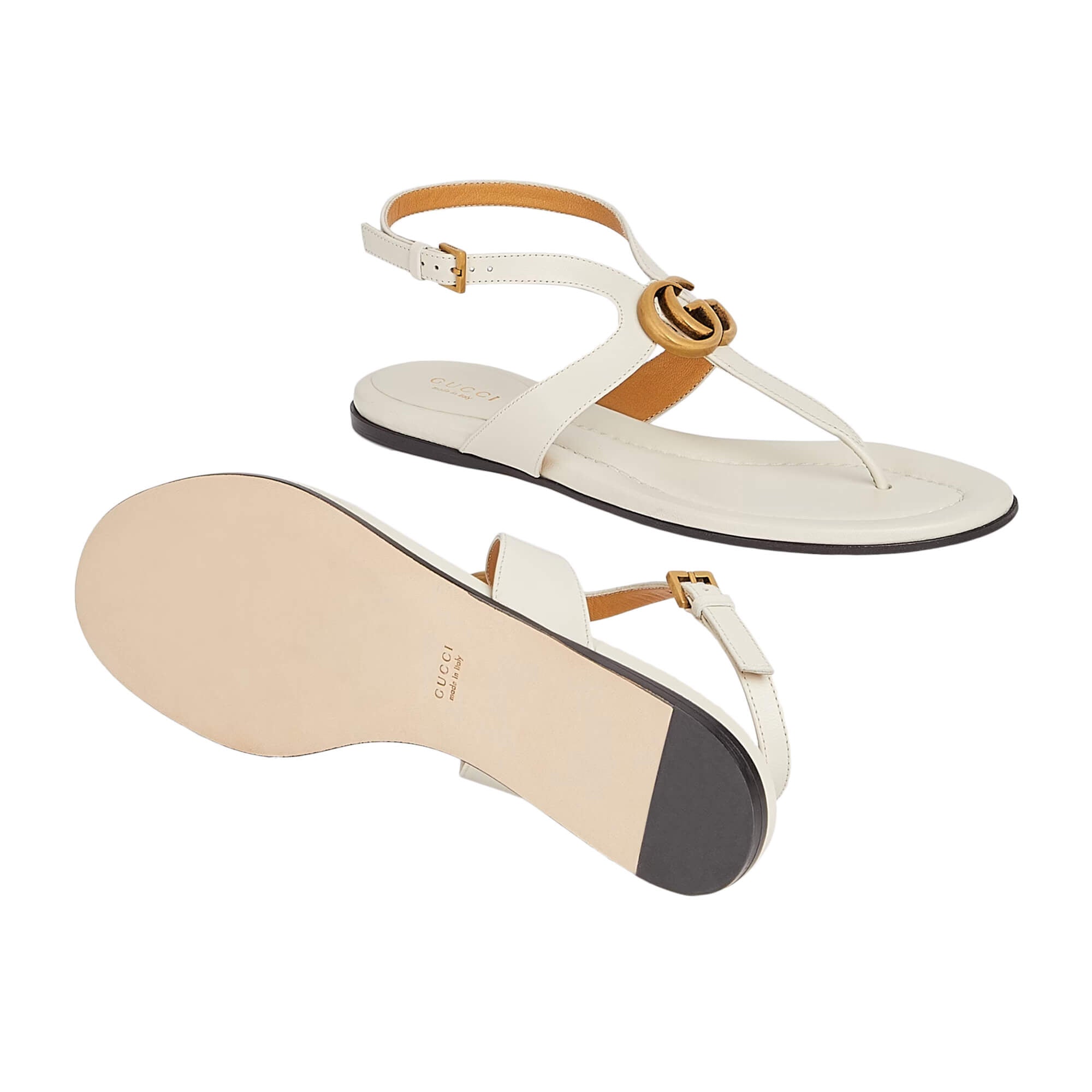 Gucci Doube G Thong Sandals