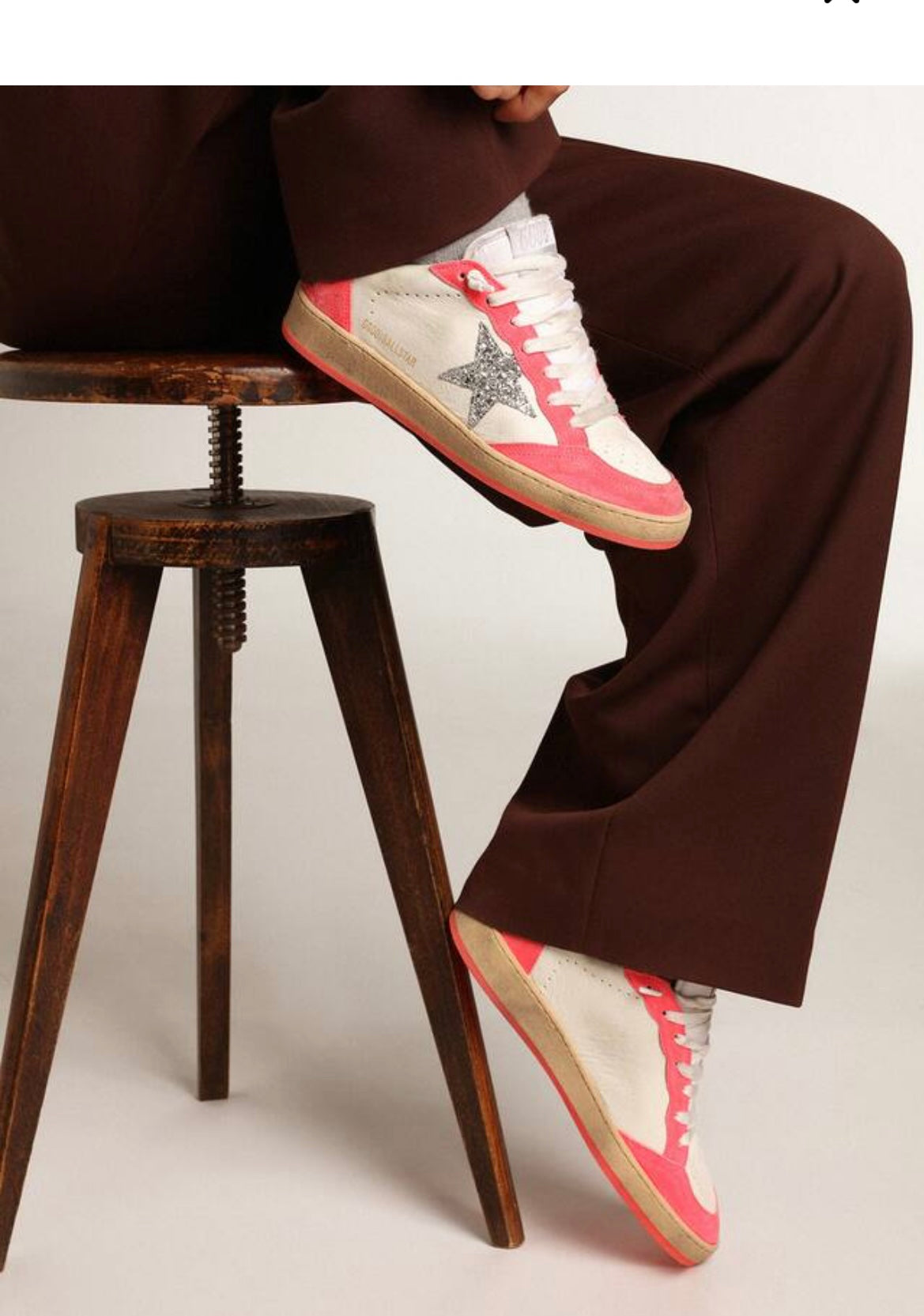 Golden Goose Ball Star Wool Sneakers