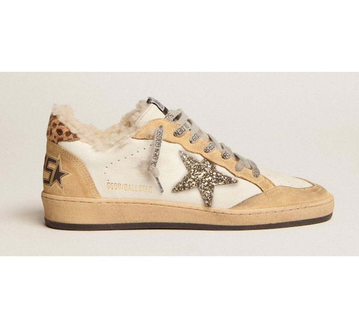 Golden Goose Ball Star Wool Sneakers