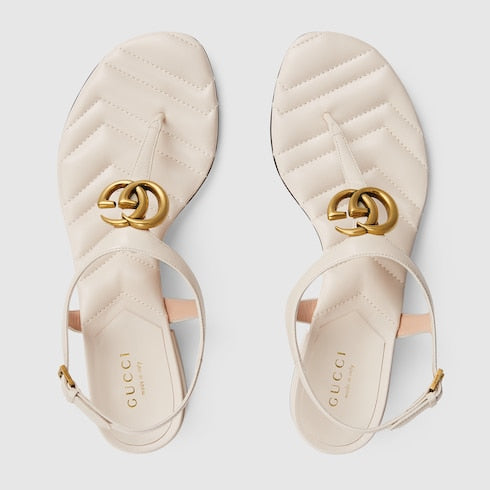 Gucci Double G Thong Sandals