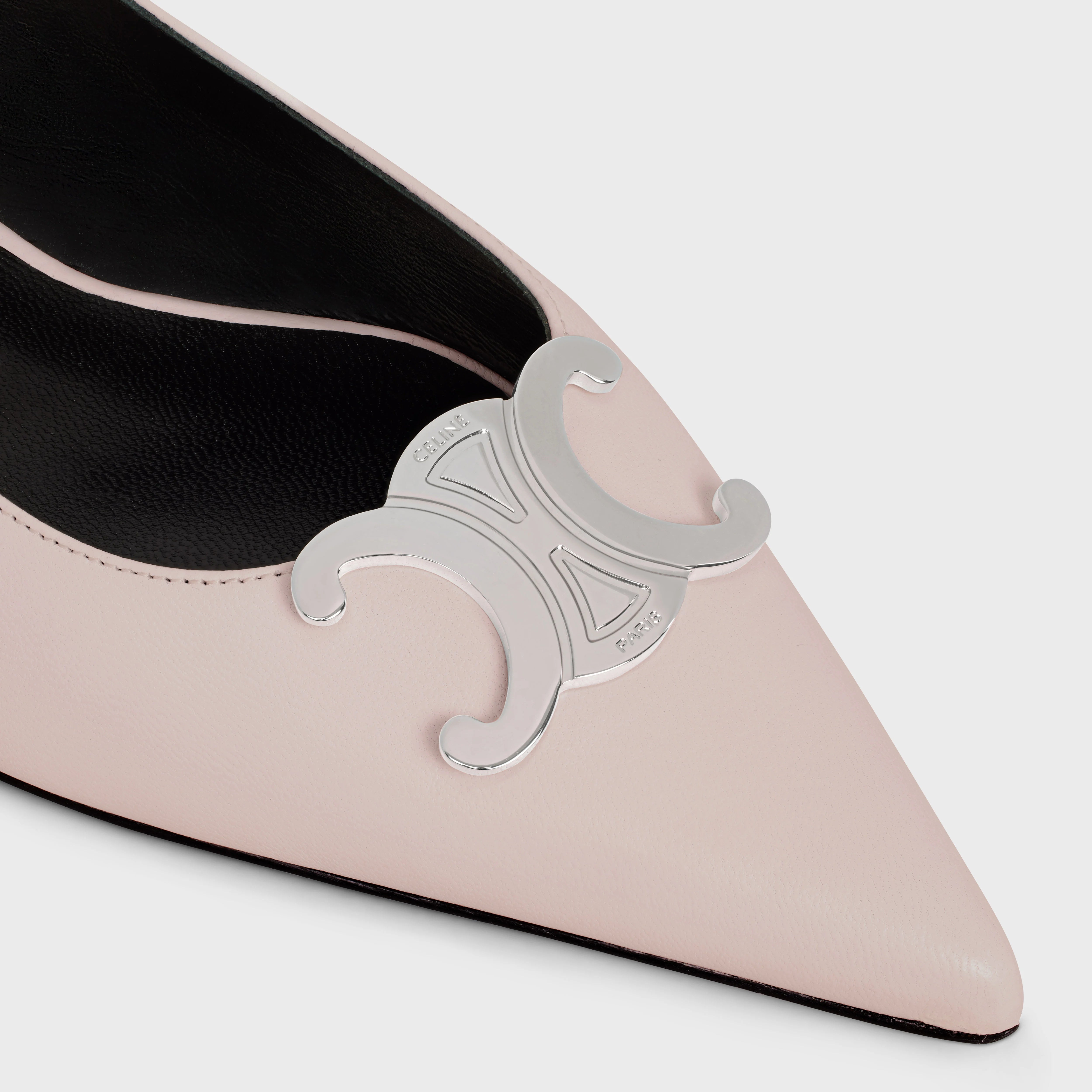 Celine Alma Triomphe Slingback Flats