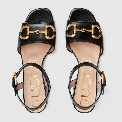 Gucci Horsebit Leather Sandals