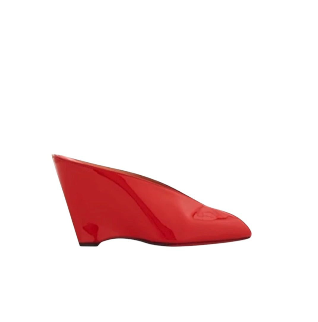Ferragamo Peep Toe Mule