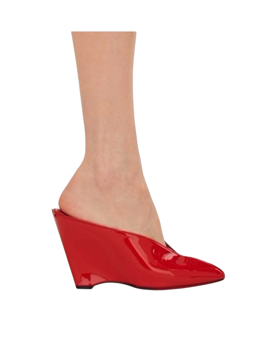 Ferragamo Peep Toe Mule