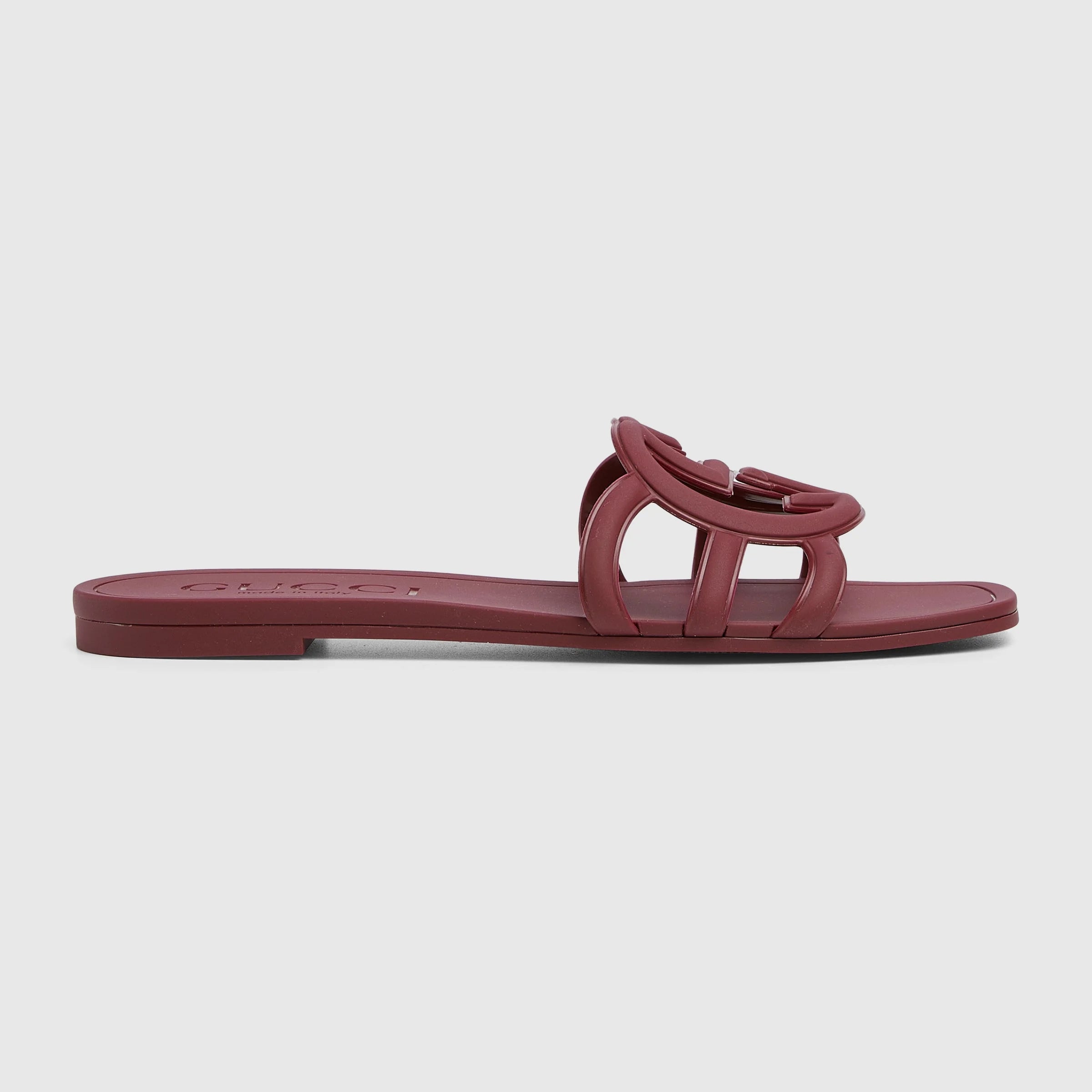 Gucci Interlocking G Rubber Slides