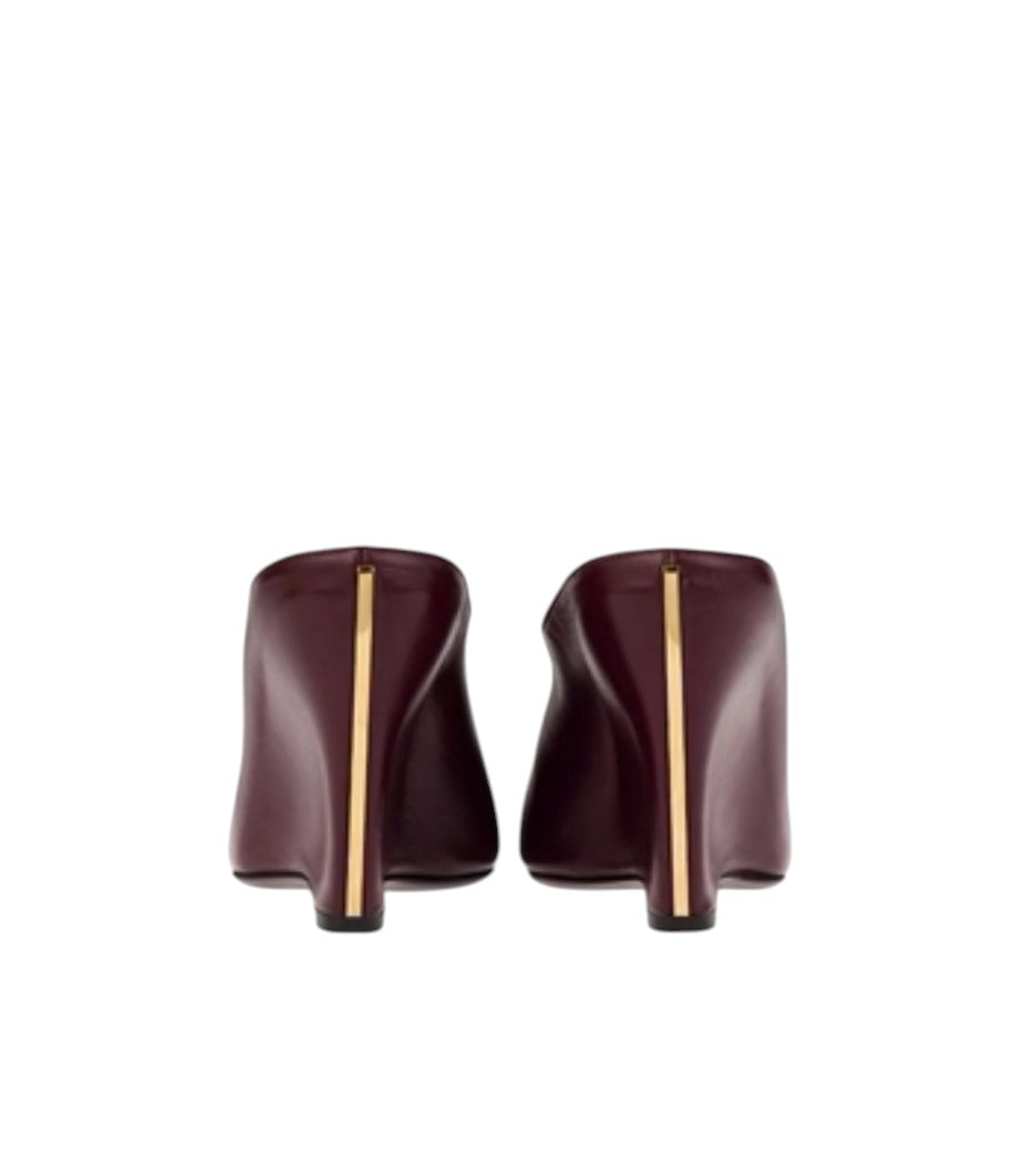 Ferragamo Peep Toe Mule