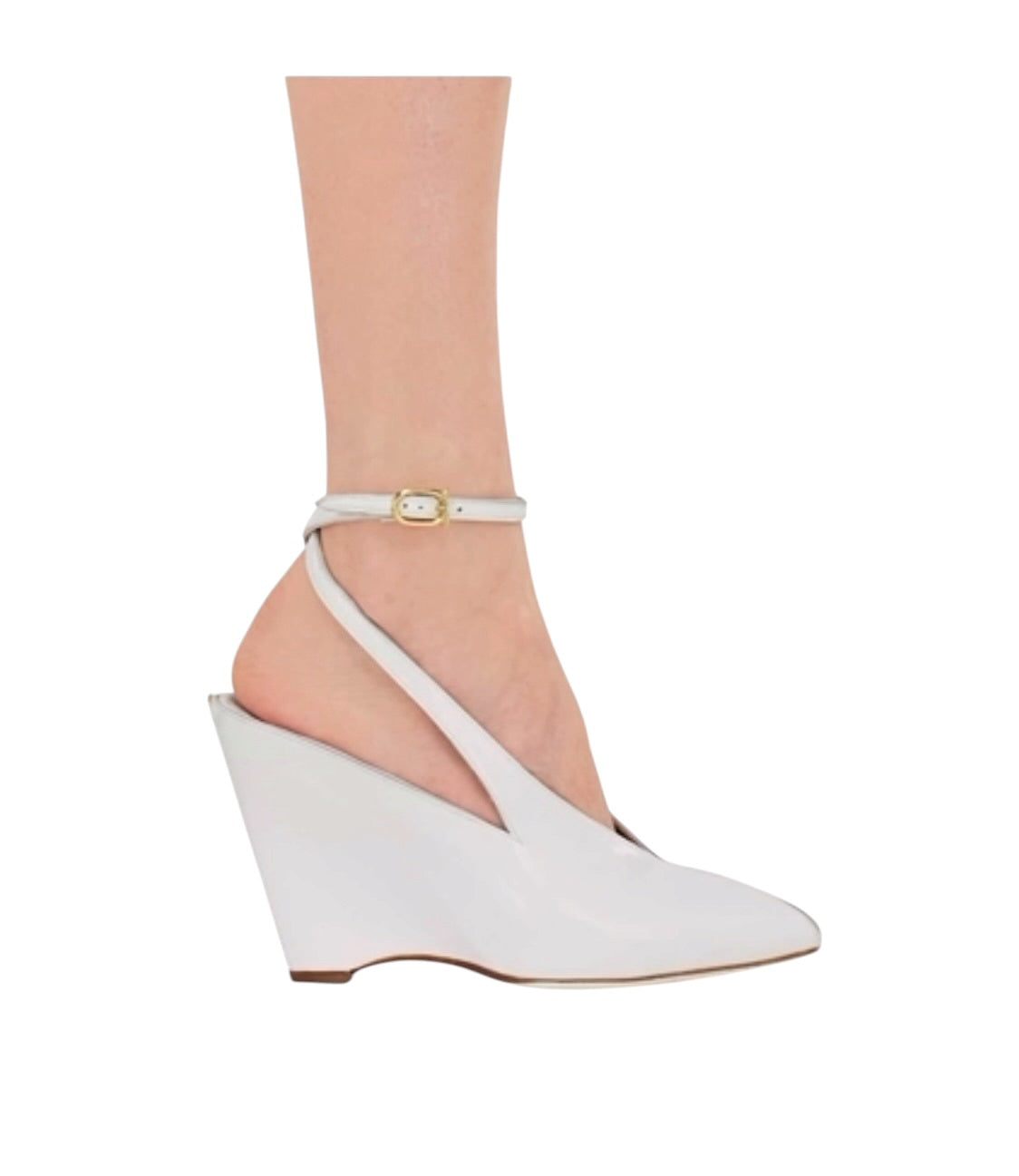 Ferragamo Peep Toe Wedge Sandal