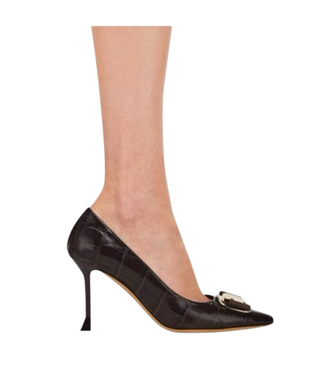 Ferrragamo New Vara Plate Pump