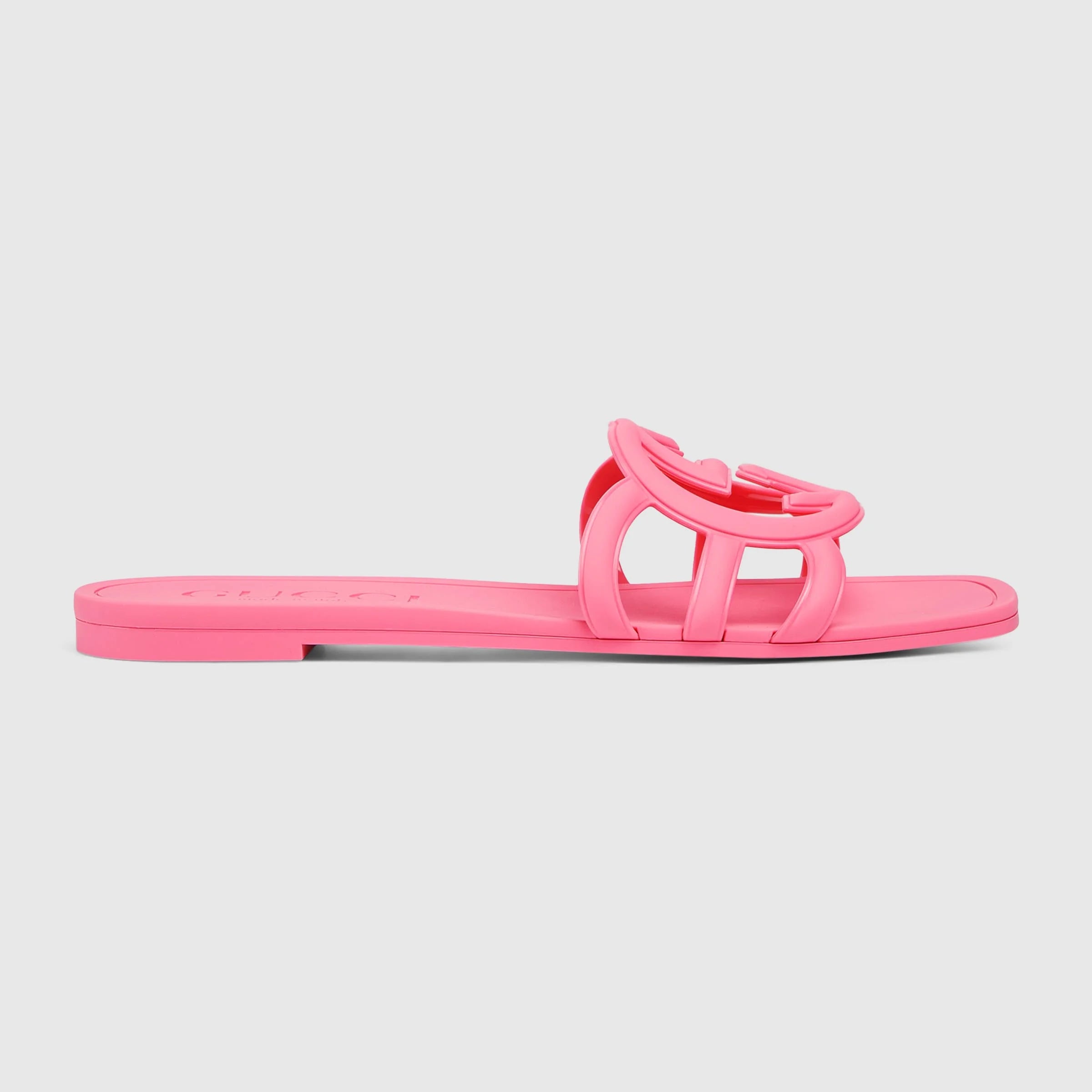 Gucci Interlocking G Rubber Slides