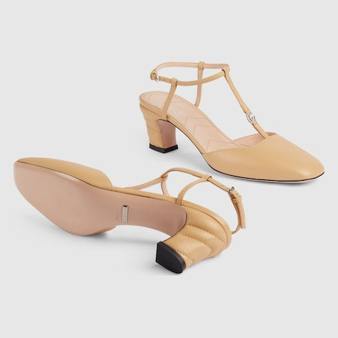 Gucci Petite GG Slingback Pumps