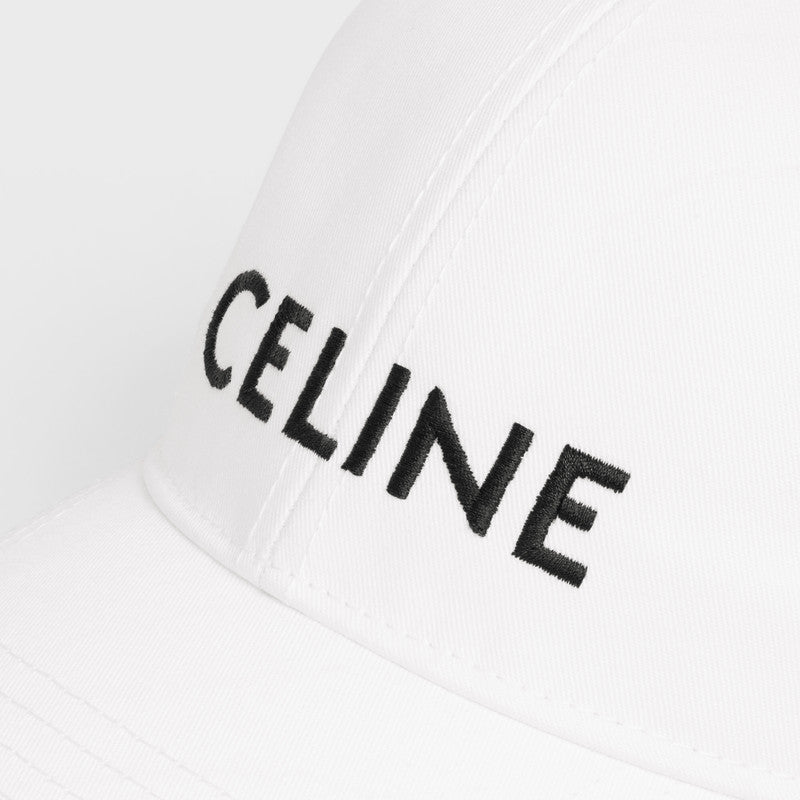 Celine Logo Baseball Cotton Hat