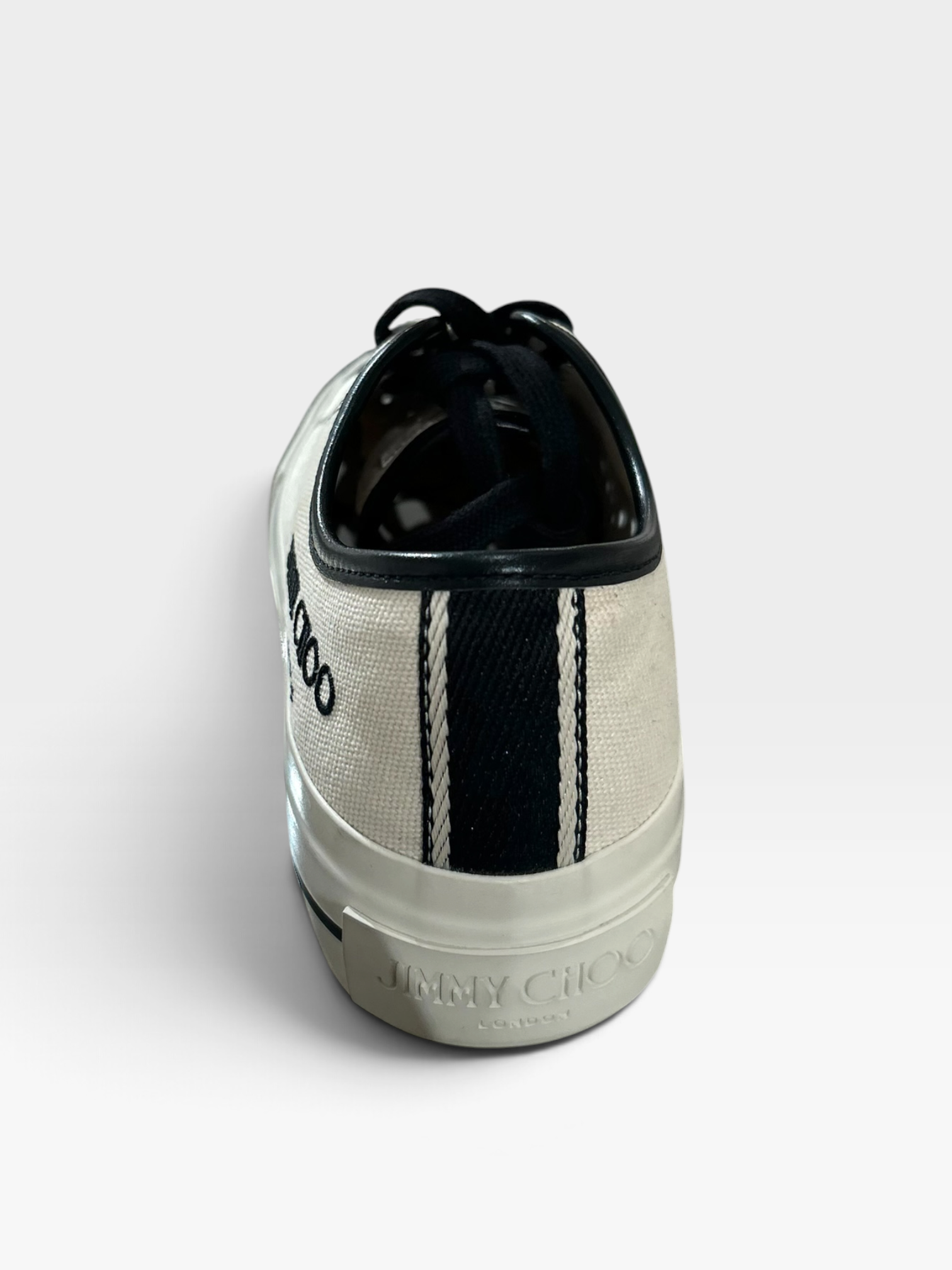 Jimmy Choo Lennix Canvas Sneakers