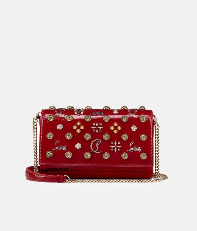 Christian Louboutin Paloma Patent Clutch