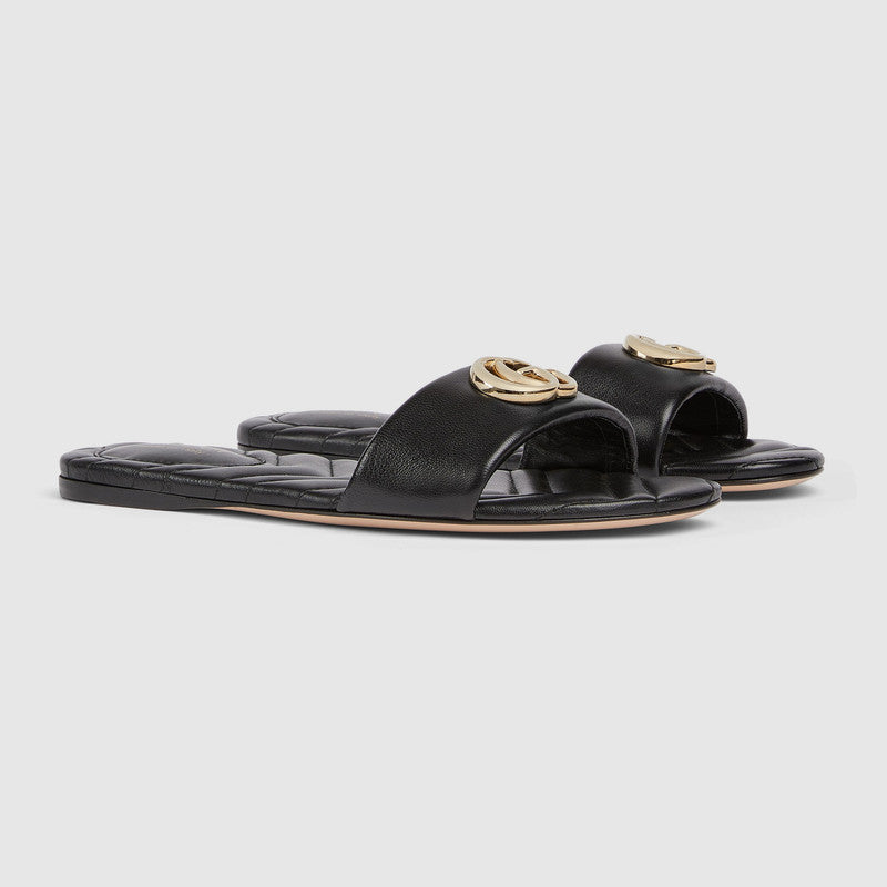 Gucci Double G Slide Sandals