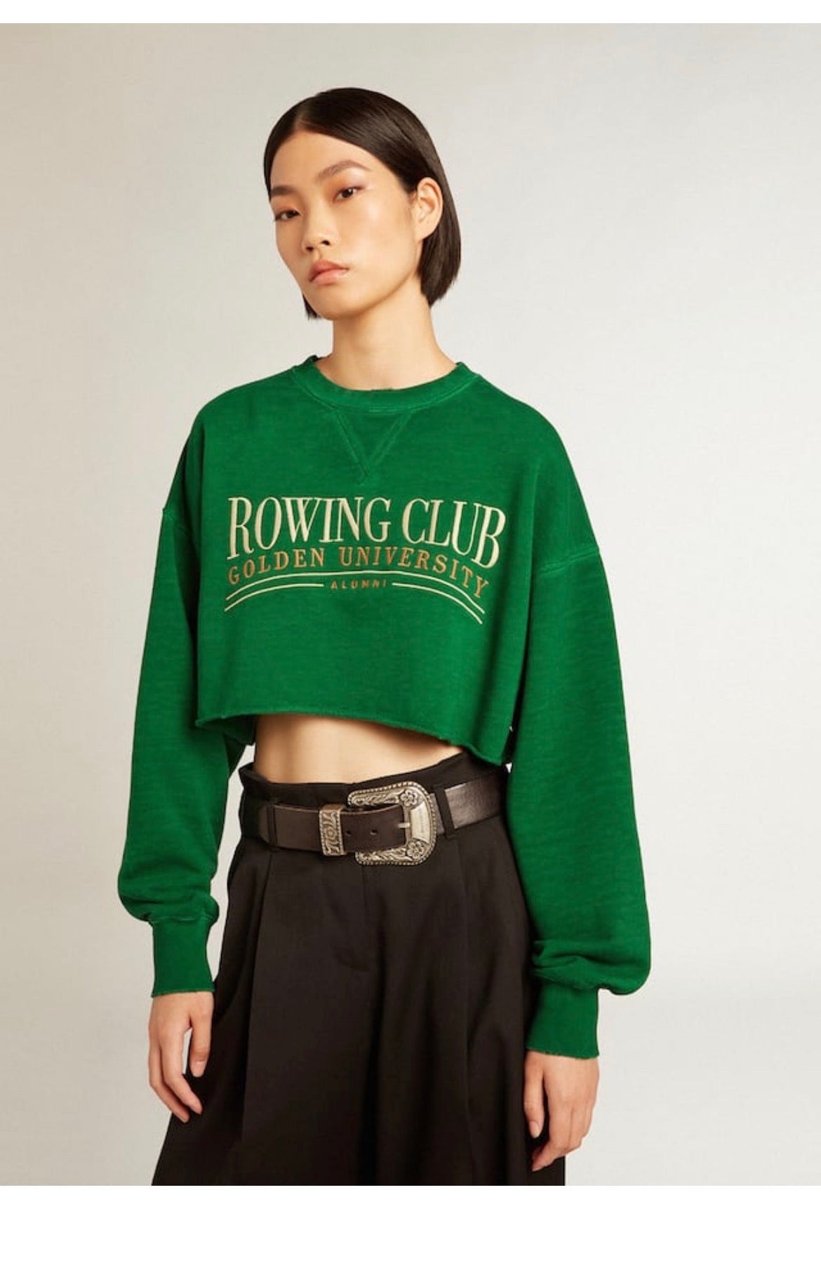 Golden Goose Cropped Sweatshirt