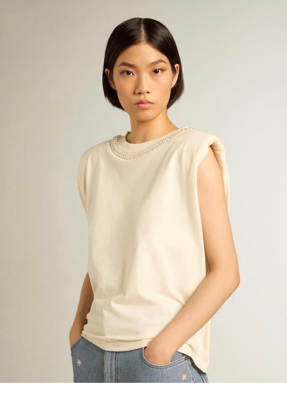 Golden Goose Pearls Sweatshirt