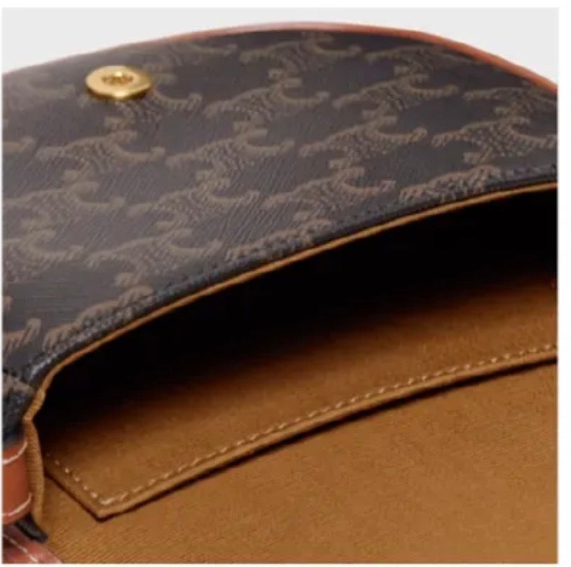 Celine Mini Vesace Triomphe Crossbody