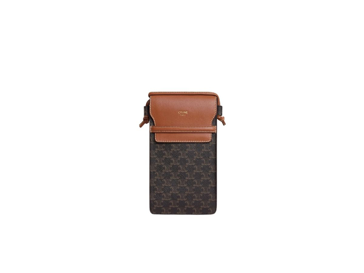 Celine Triomphe Phone Pouch Crossbody
