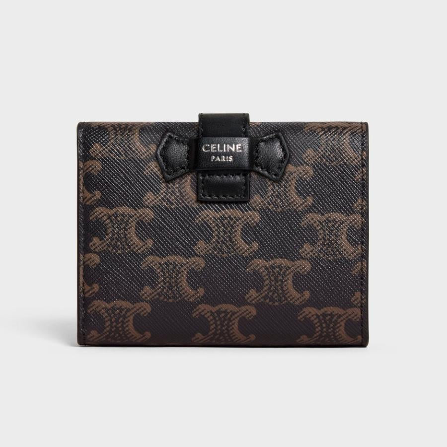Celine Triomphe Tri-fold Wallet