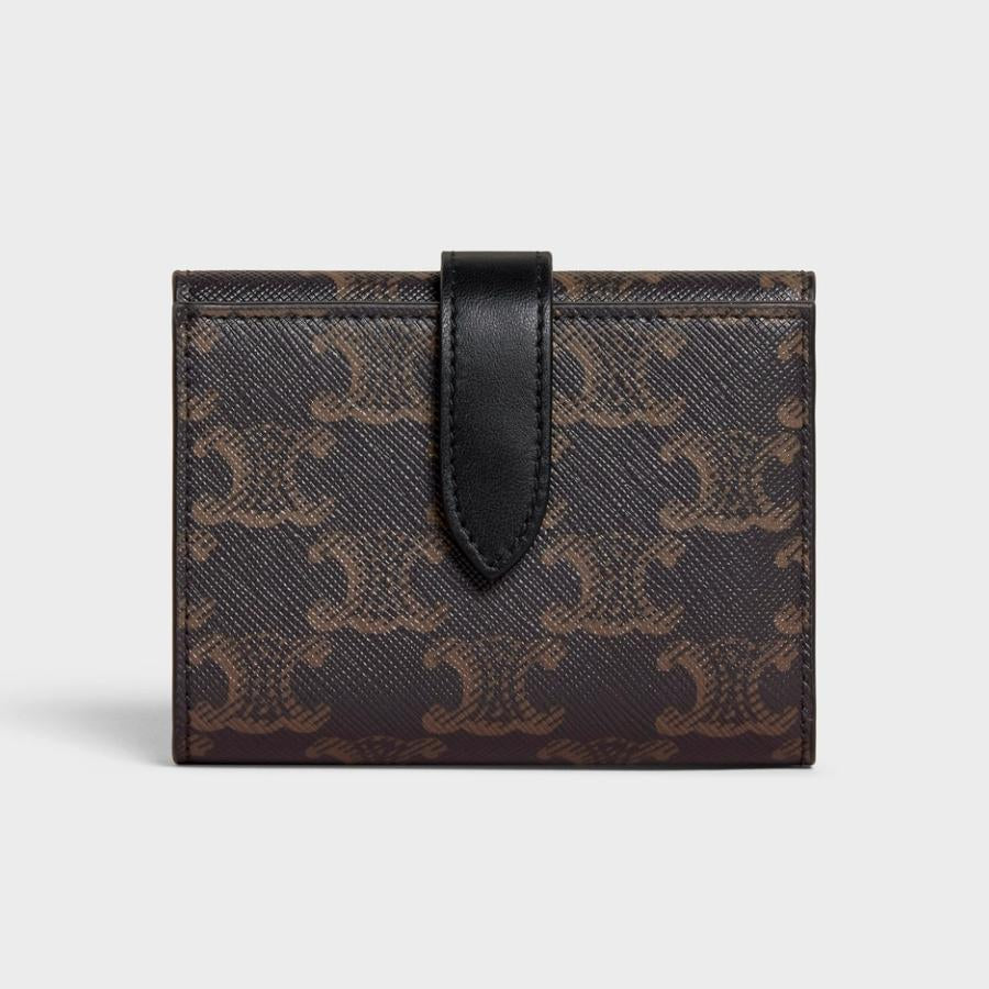 Celine Triomphe Tri-fold Wallet