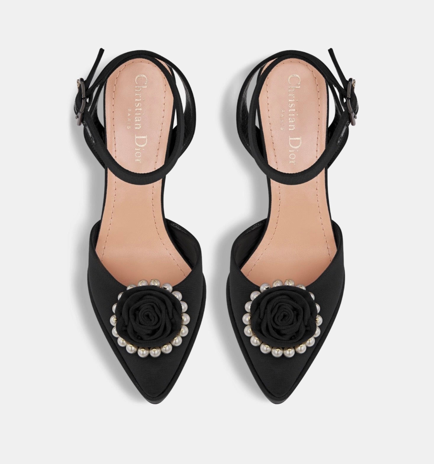 Dior Rose Pearl Pumps