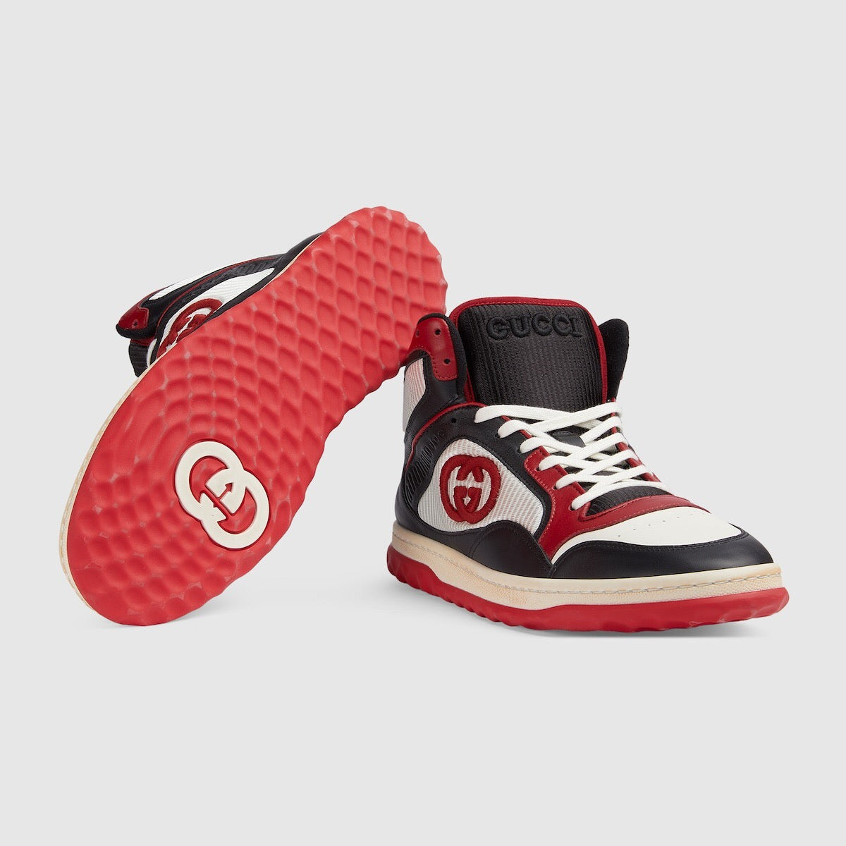 Gucci Interlocking G MAC80 High Top Sneakers