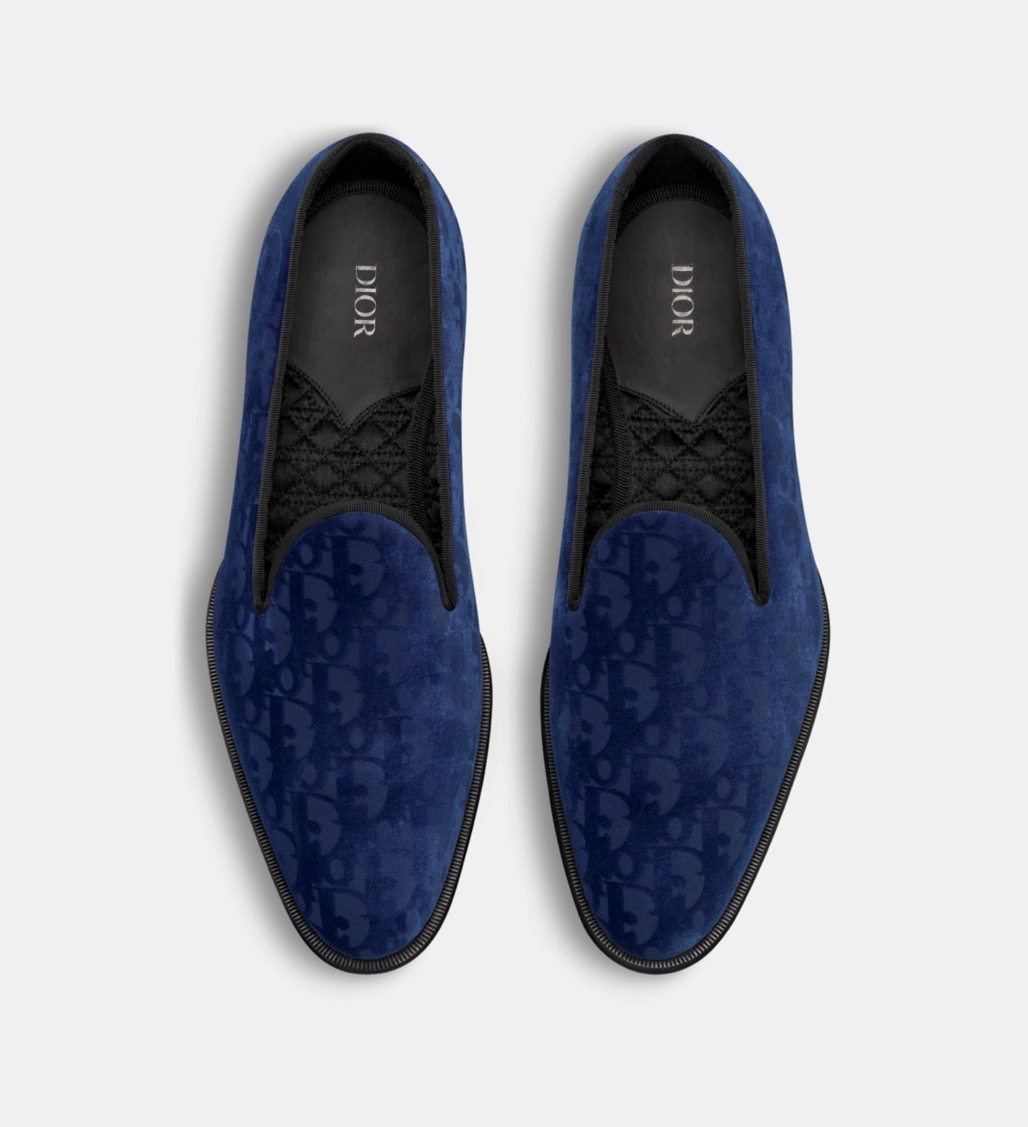 Dior Timeless Velvet Loafers