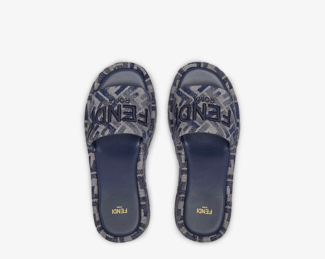 Fendi Sunshine Platform Sandals