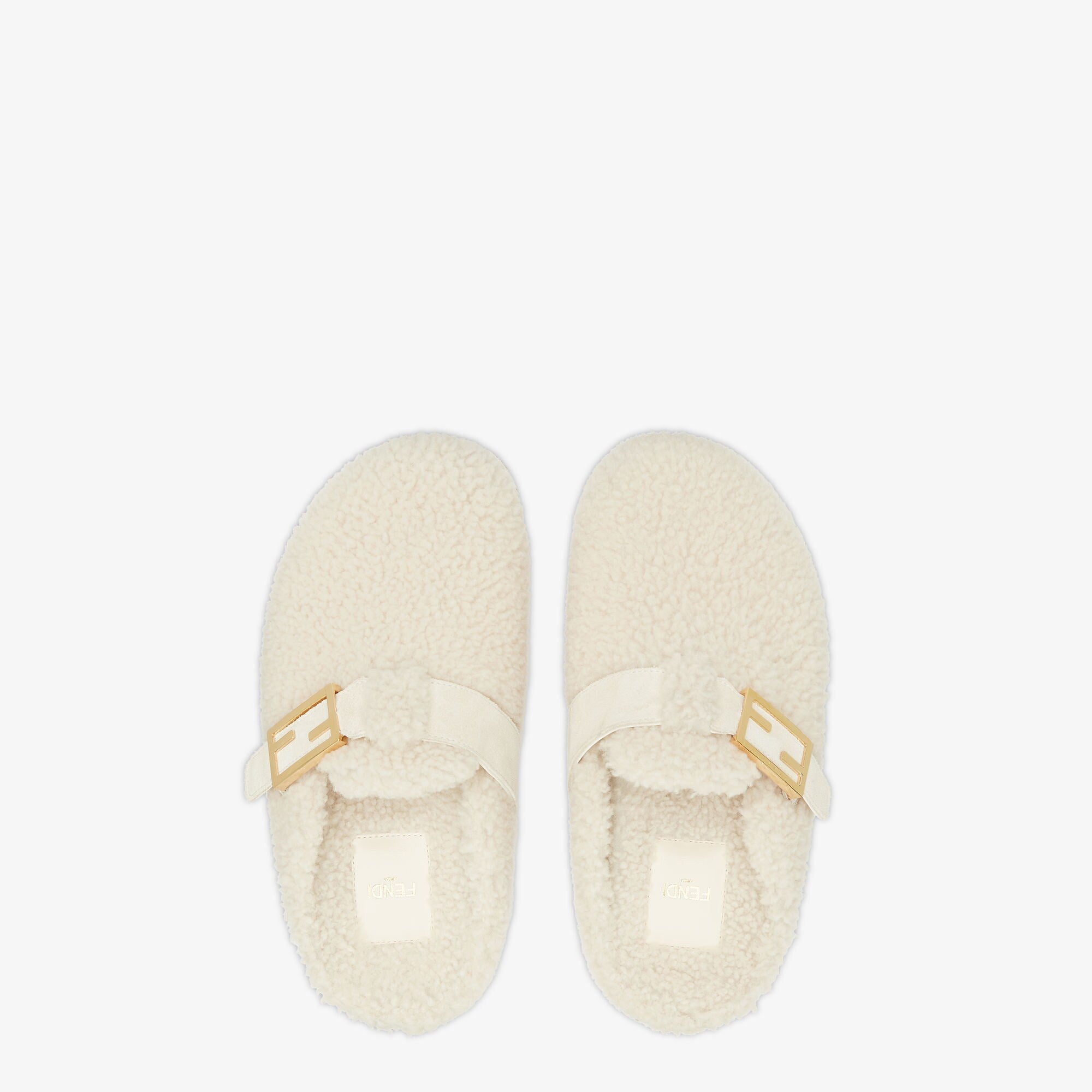Fendi Feel Wool Mules