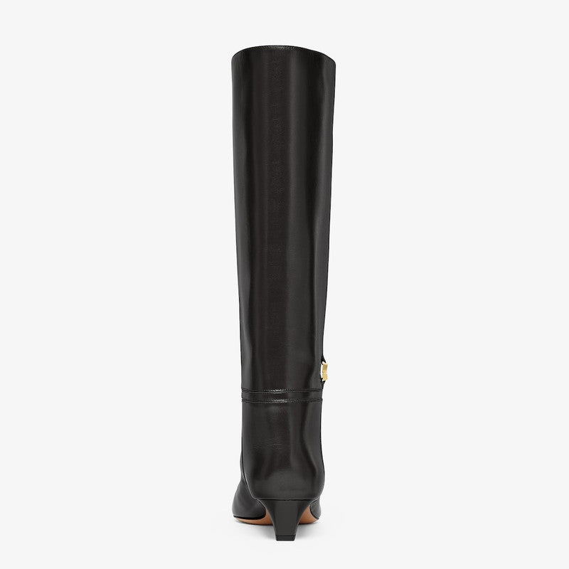 Fendi FFold Leather Boots