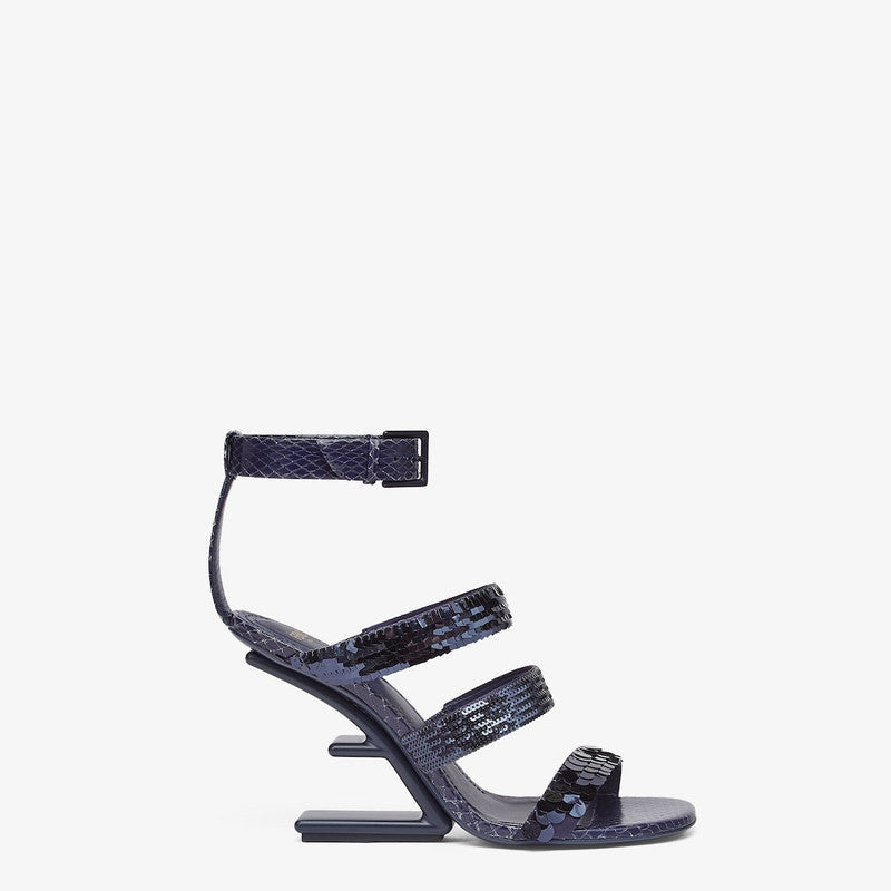 Fendi First Sequins Sandals