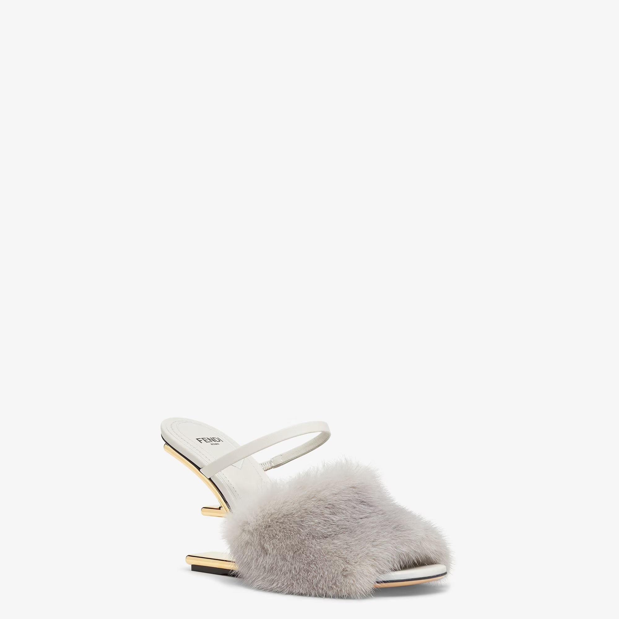 Fendi First Fur Sandals