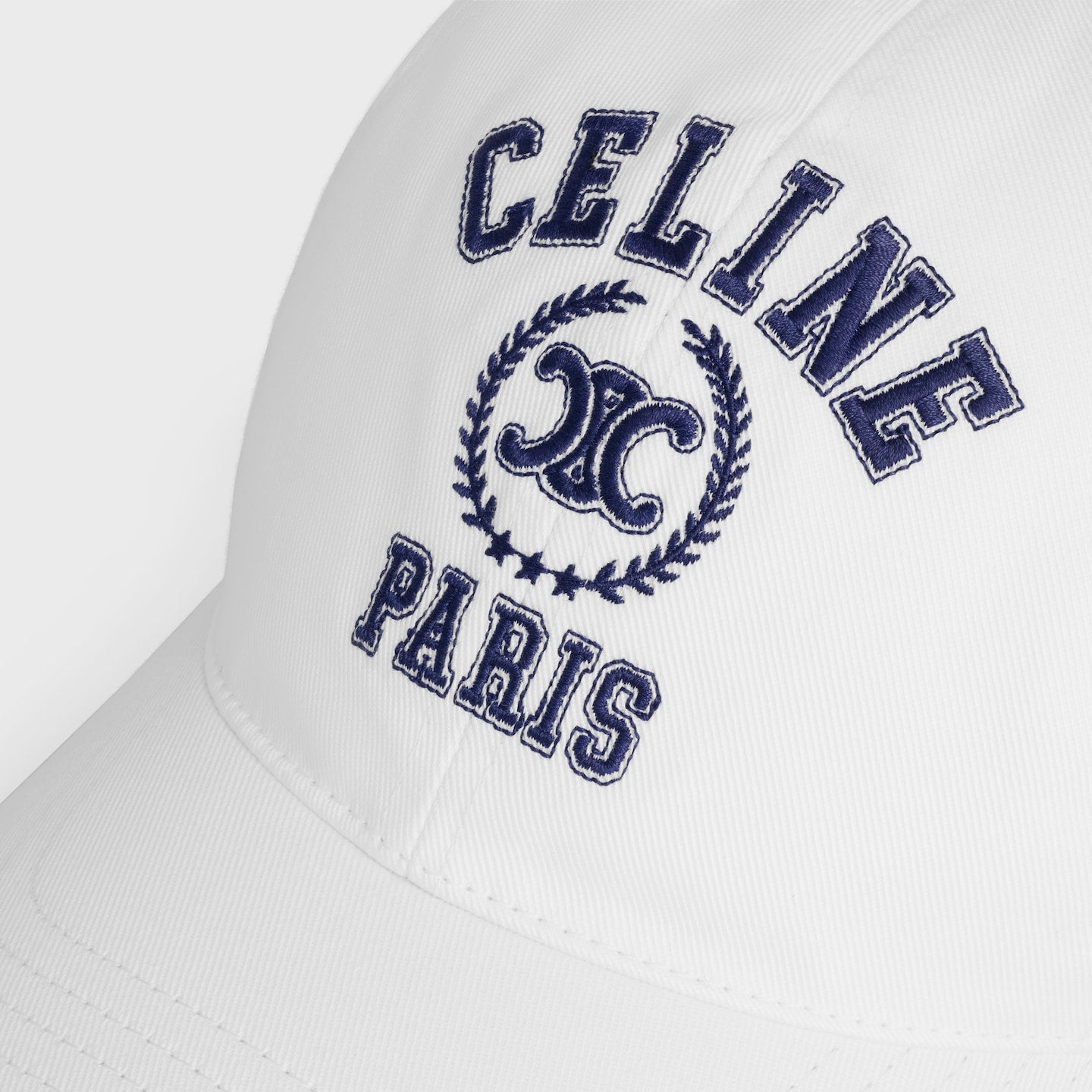 Celine Logo Paris Cotton Hat