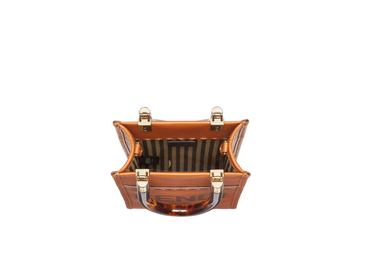 Fendi Mini Sunshine Shopper Crossbody