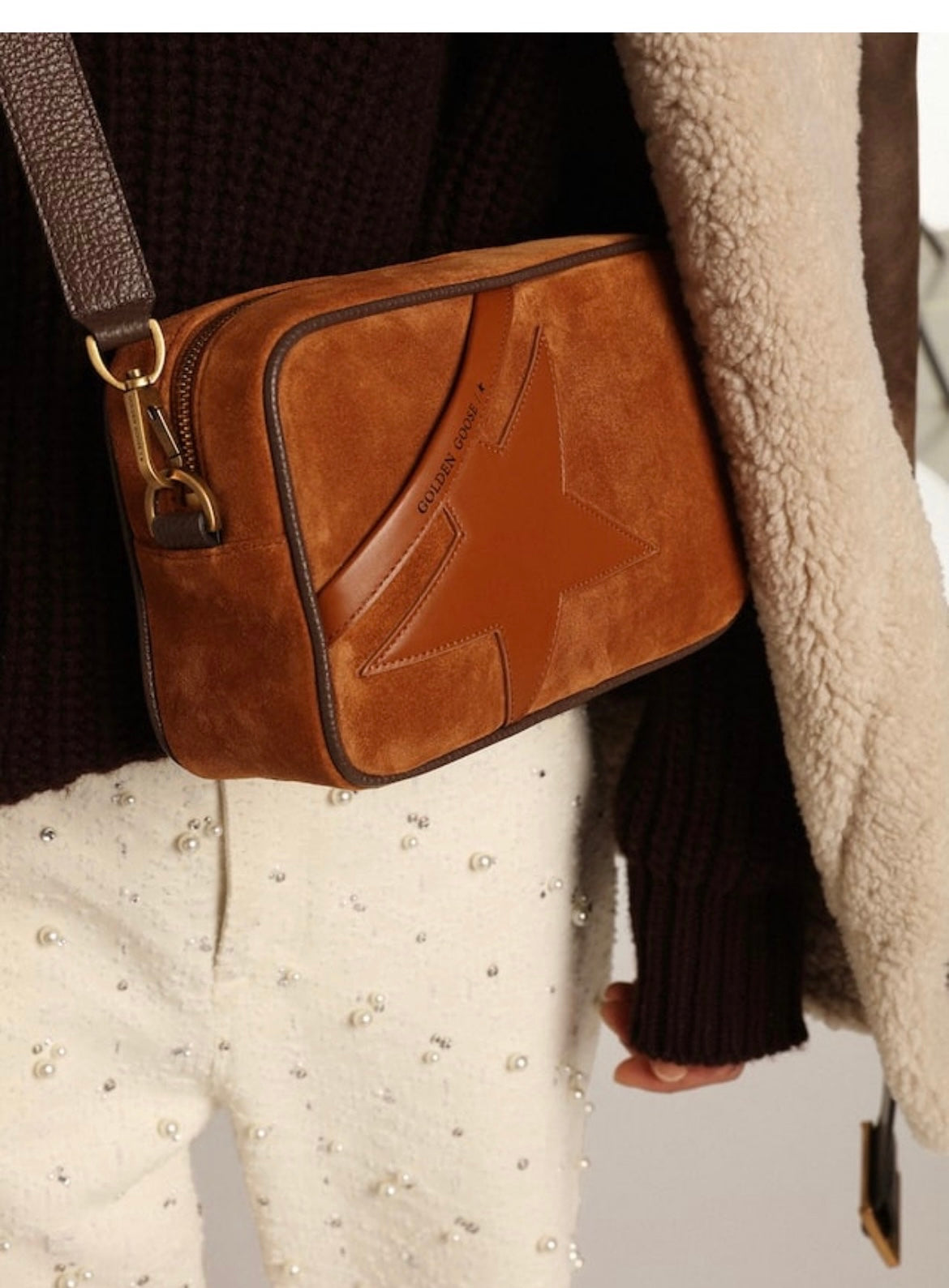 Golden Goose Star Crossbody Bag