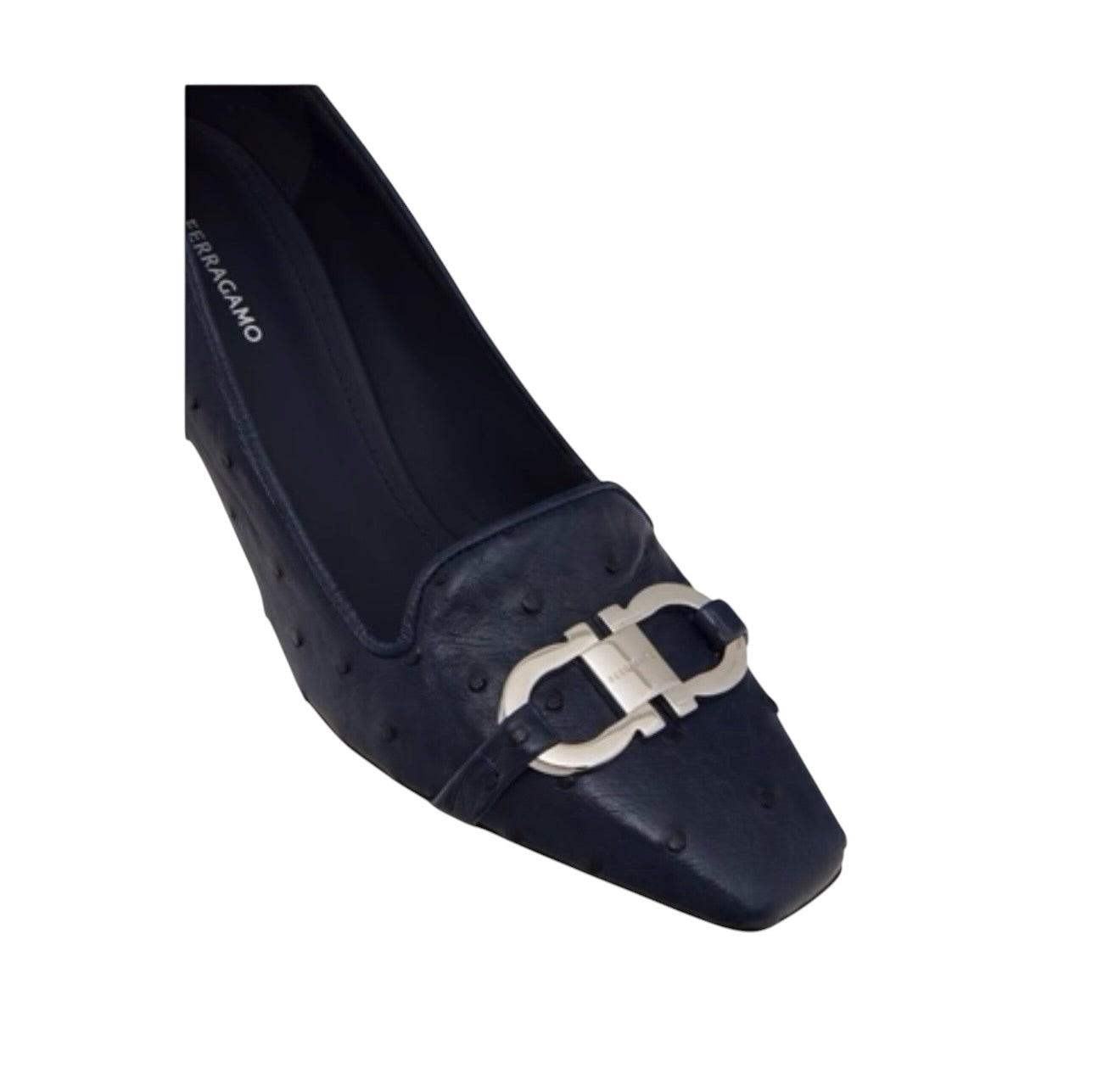 Ferragamo Gancini Ornament Pump
