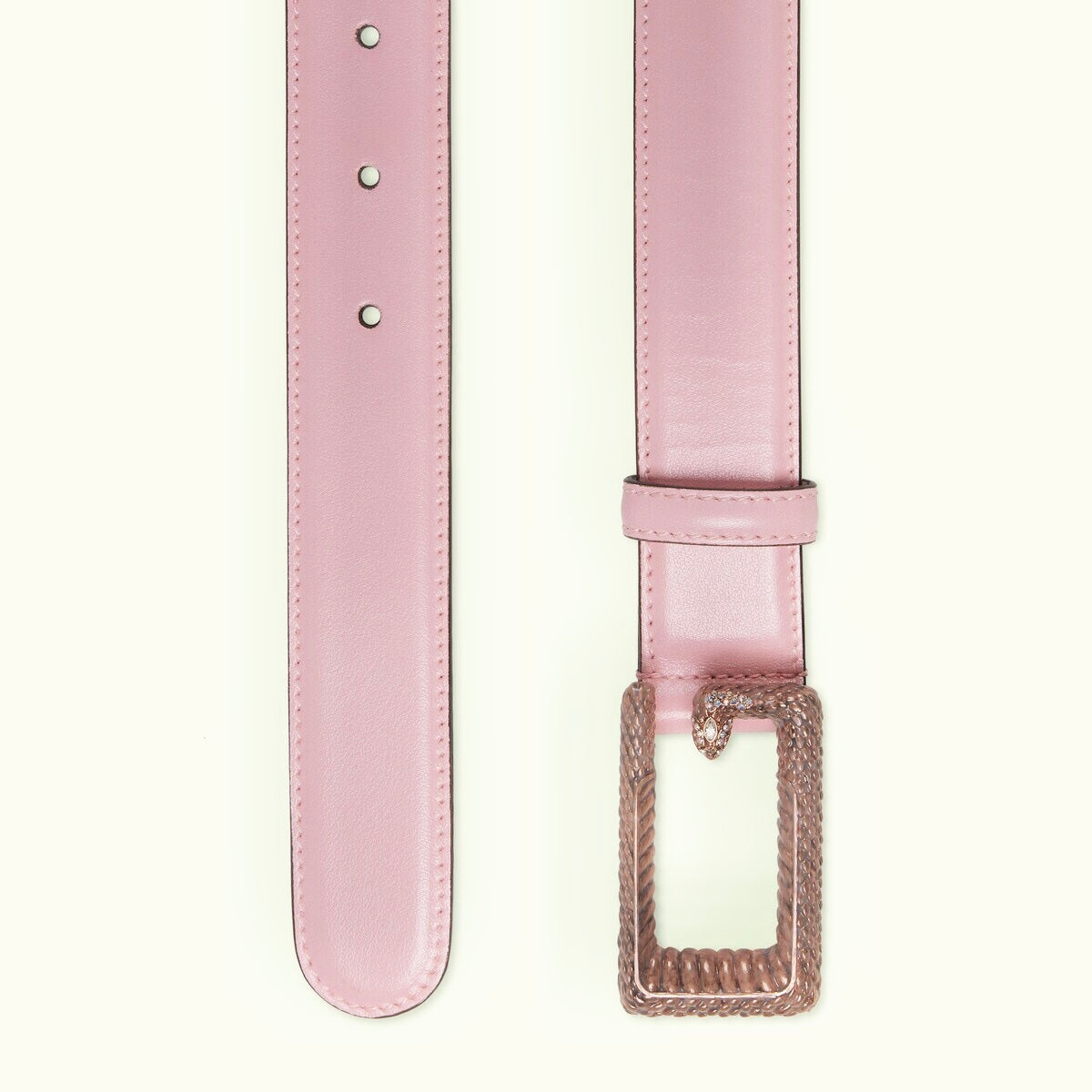 Gucci Square G Snake Buckle Belt