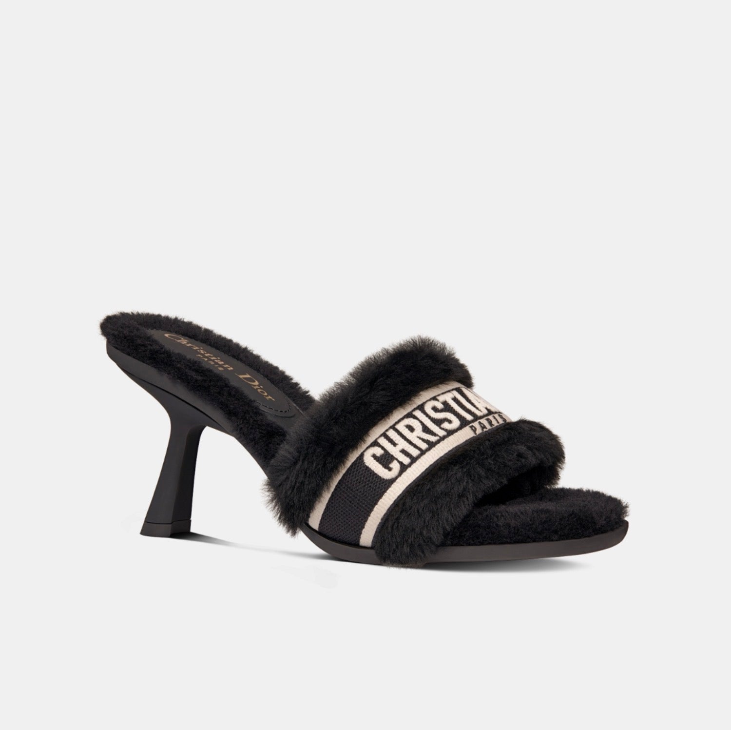 Dior Dway Heeled Slide Sandals
