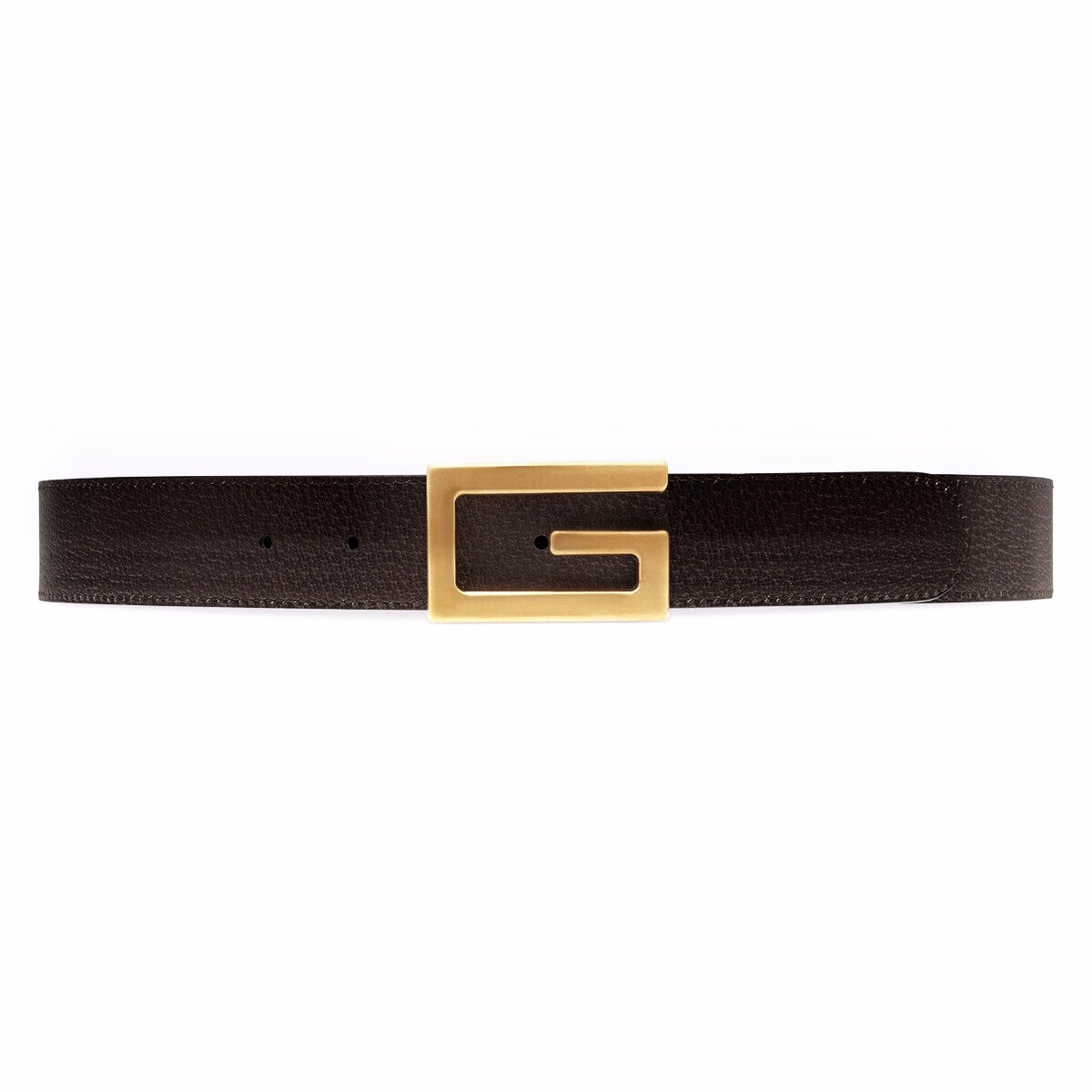 Gucci G Square Buckle Reversible Belt