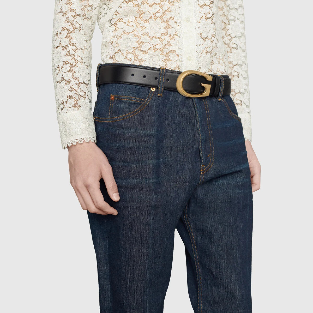 Gucci G Buckle Belt