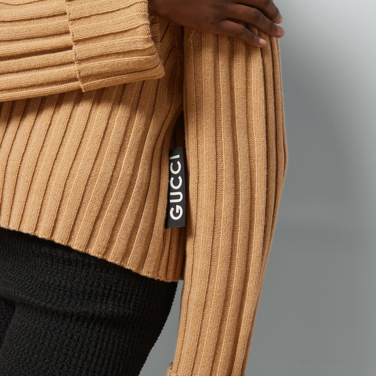 Gucci Logo Turtleneck Cashmere