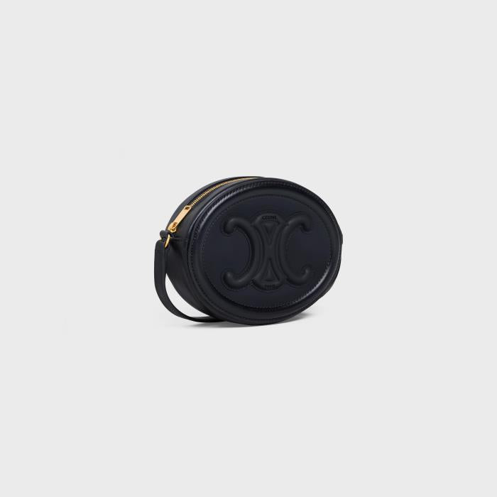 Celine Triomphe Oval Purse Cuir Crossbody