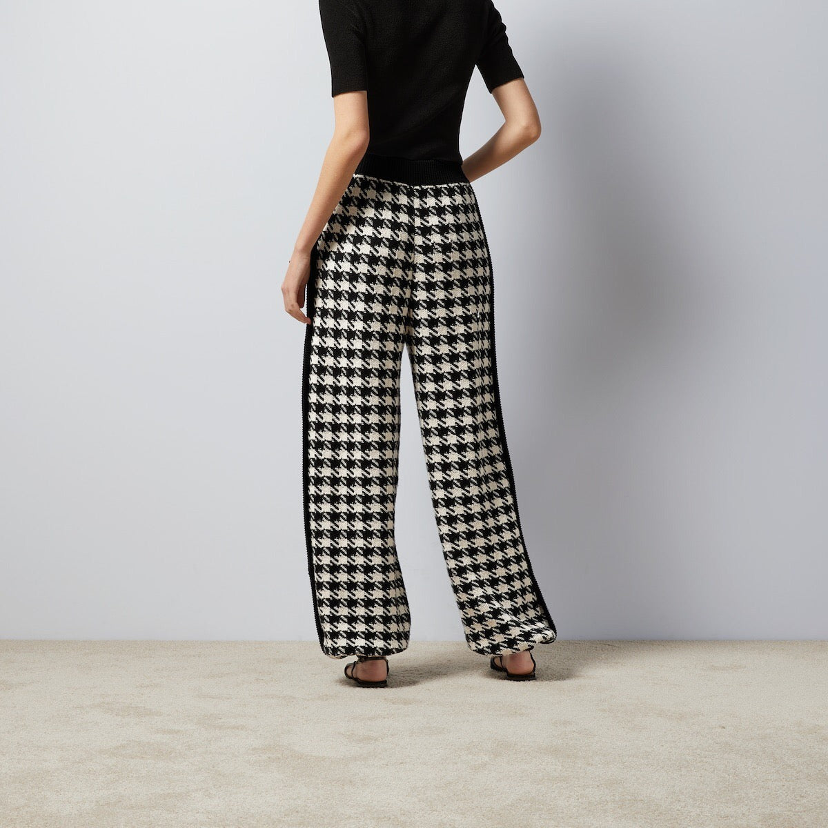 Gucci Houndstooth Wool Pant