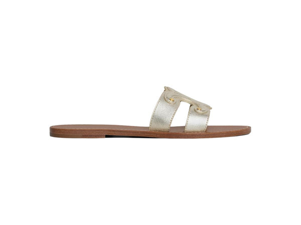 Celine Triomphe Slide Sandals