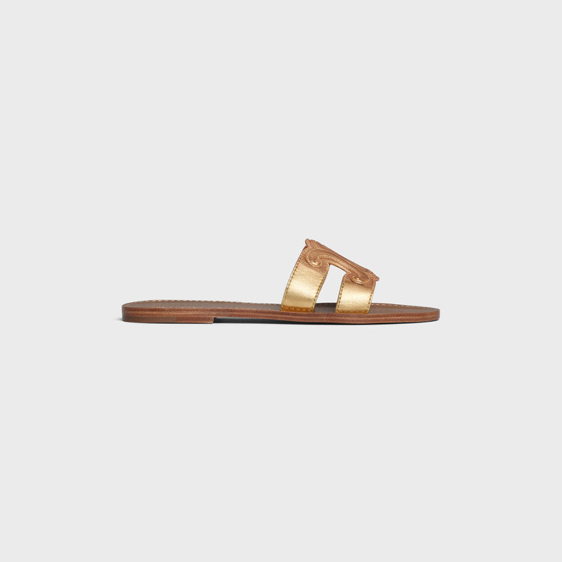 Celine Triomphe Slide Sandals