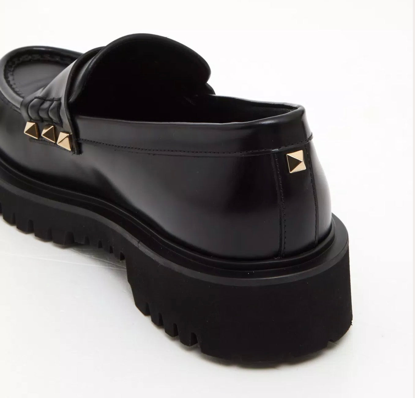 Valentino Rockstud Calfskin Loafer