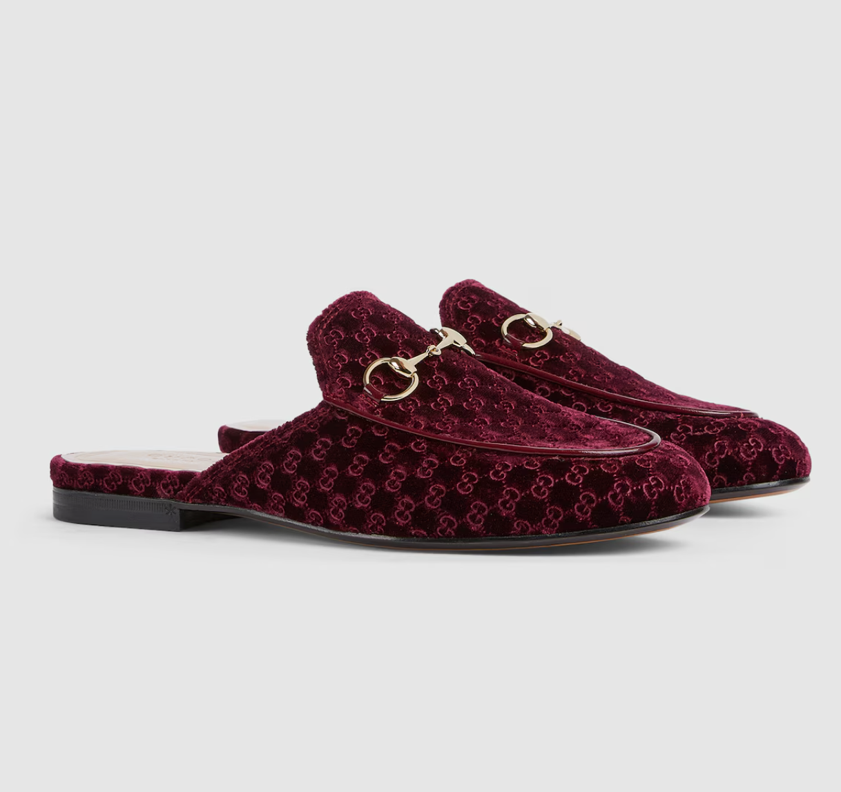 Gucci Princetown GG Slippers