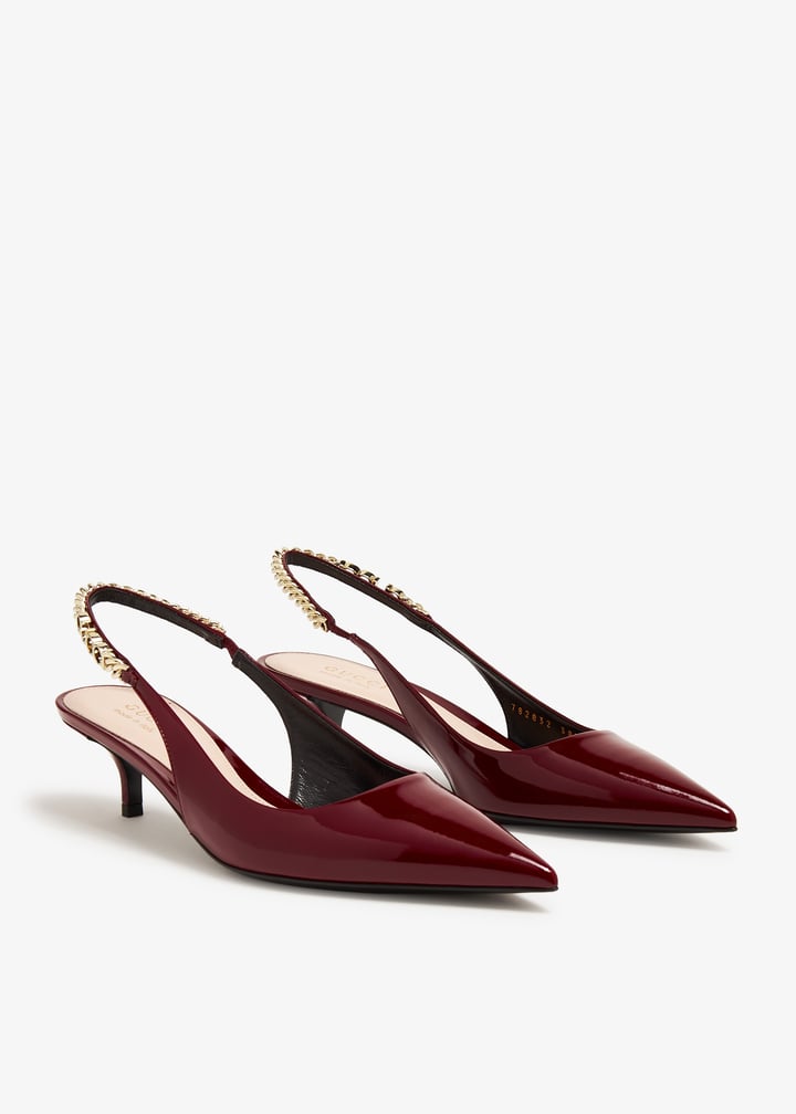 Gucci Signoria Slingback Pumps