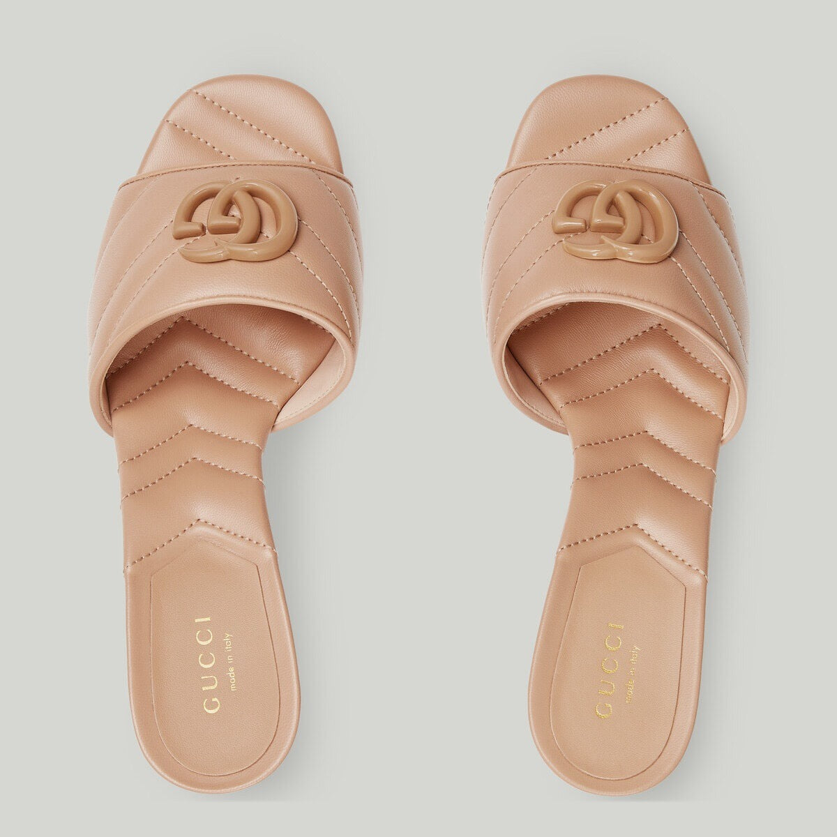 Gucci Double G Marmont Slide Sandals